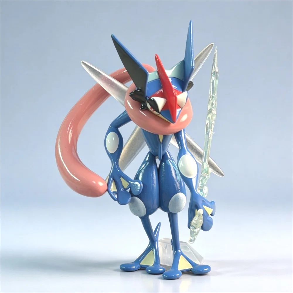 9cm/3.54in Anime Figure Greninja Action Figures Pvc Statue Desktop Ornamen Collection Model Toys Gifts