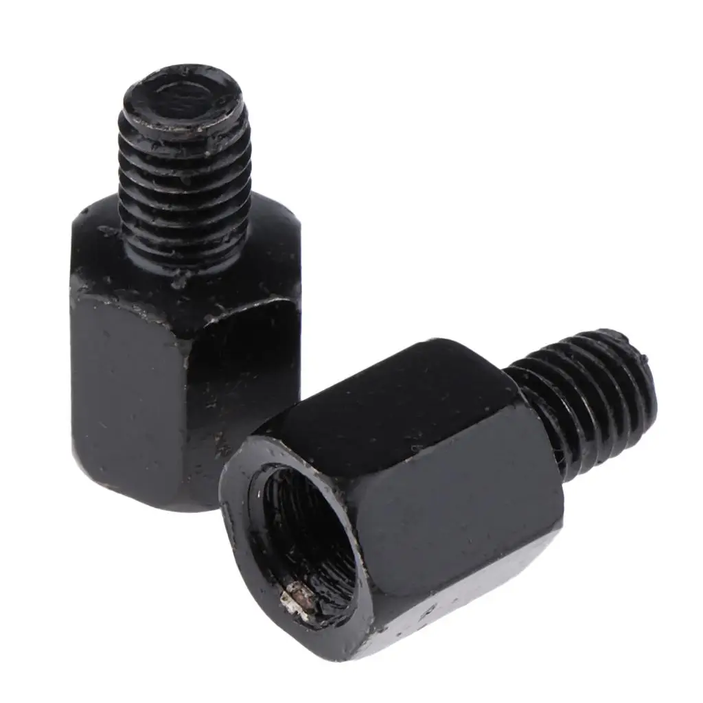 

2 винты-переходники для зеркала мотоцикла, скутера, левый 10 мм - Rh 8 мм