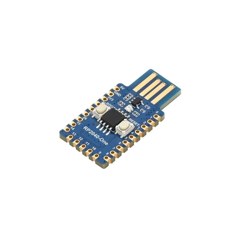 Raspberry Pi Microcontroller Development Board for SMD Applications RP2040-One Python 4MB Flash Type-A Based On Raspberry Pi