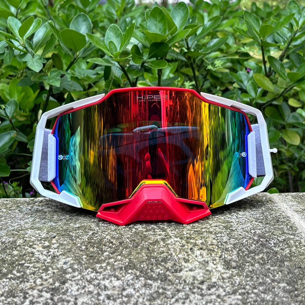 Motorcycle Glasses Quick Release Motocross Goggles Off-road HD Lens MX MTB ATV High quality Sponge