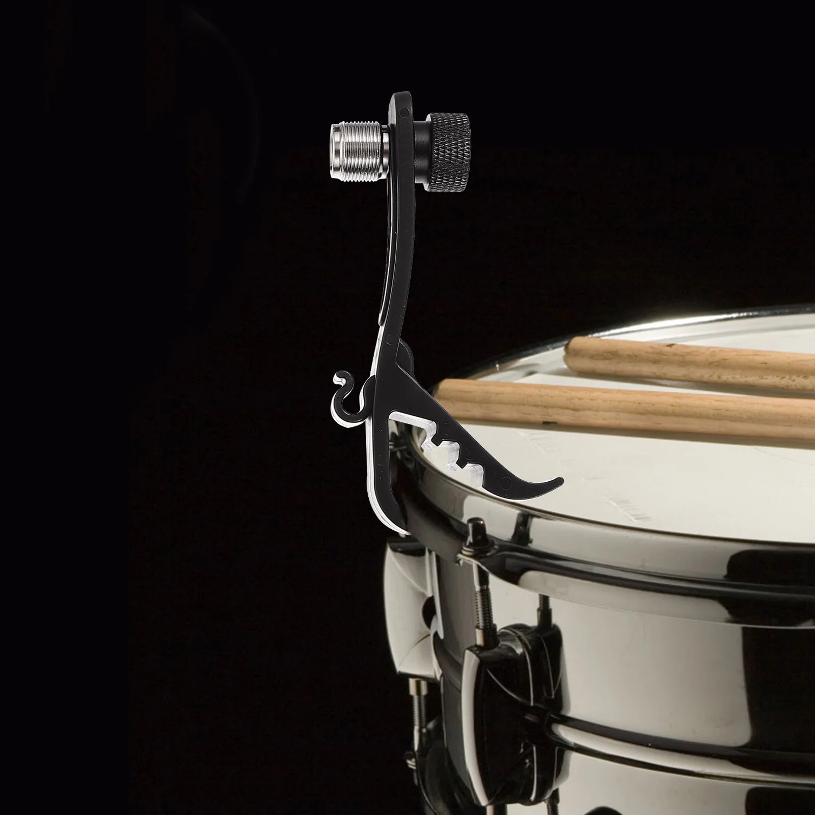 

Microphone Drum Clamp Rack Tube Gaming Is Holder Clips Rim Snare Mount Adjustable
