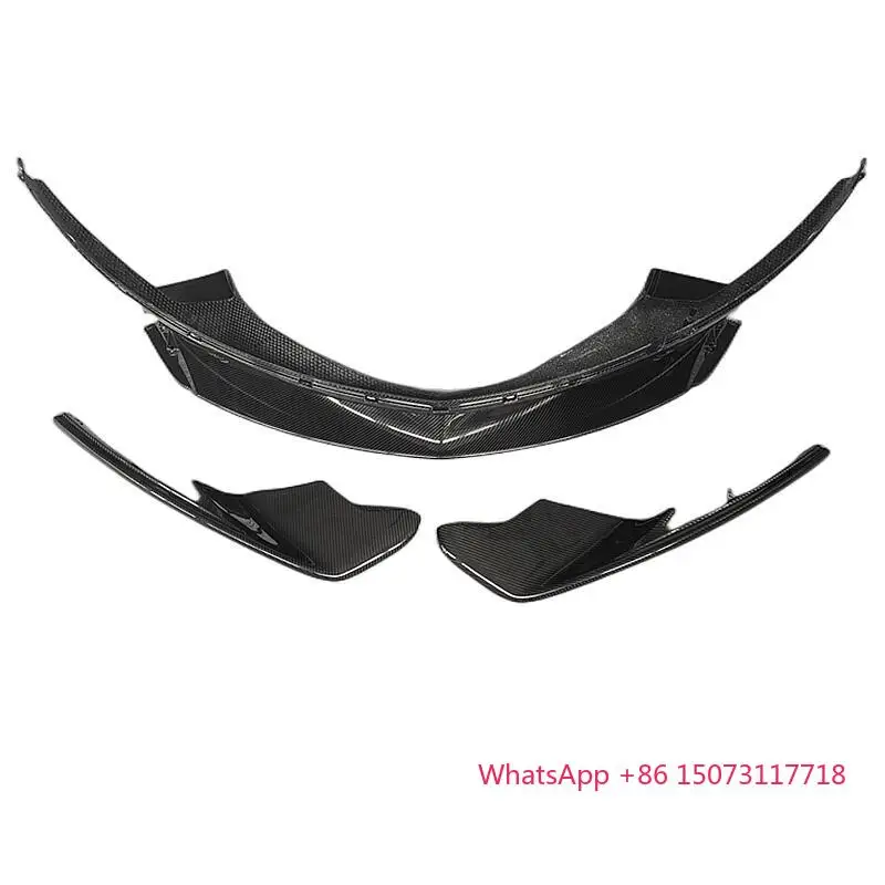

OEM Style Dry Carbon Fiber Front Bumper Lip Front Bumper Edge for 2017-2019 540C 570S Body Kit