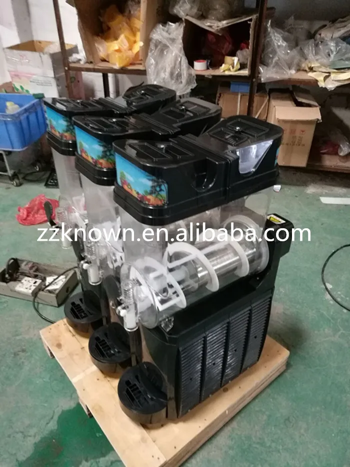 آلة طين الثلج التجارية سعة كبيرة 45 لتر لآلة ذوبان الثلج على الجليد للبيع