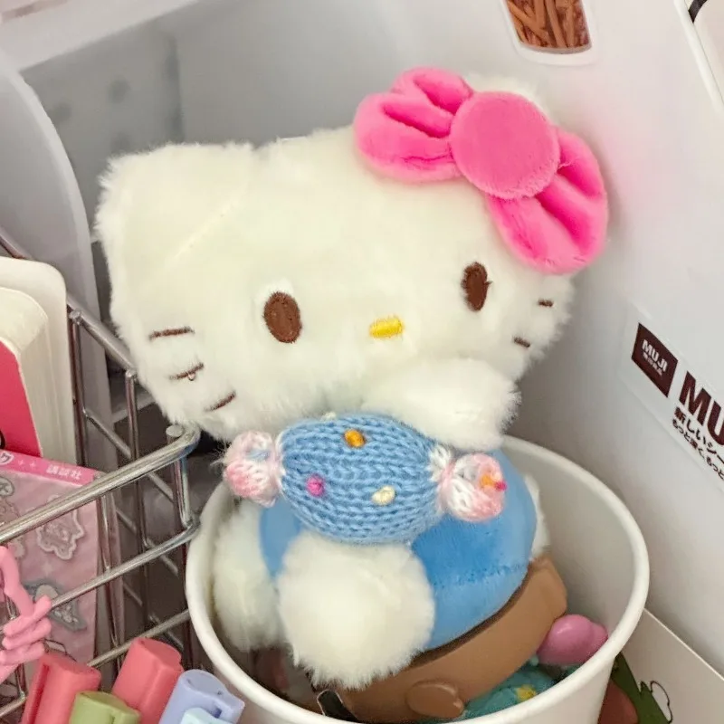 かわいいハローキティサンリオぬいぐるみかわいいキャンディーシリーズぬいぐるみバックパックペンダントキーホルダーガールホリデー誕生日ギフト