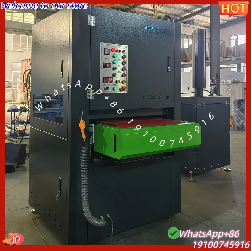 2026Hot Wide Belt Sanding Machine Drum Sander Metalworking Machine Metal Sander