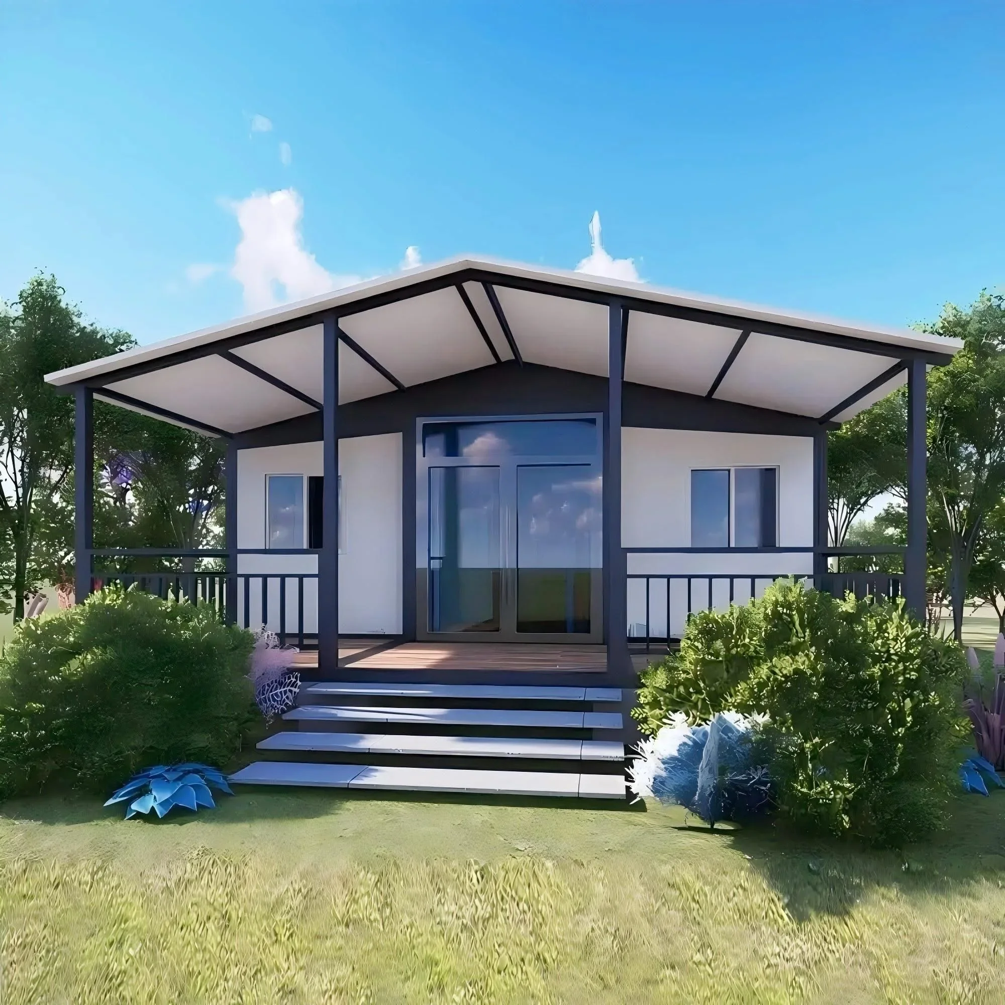 YG Tuostar Factory Tiny Portable Foldable Mobile Detachable Prefabricated House 20FT 40FT Expandable Container House for Sale