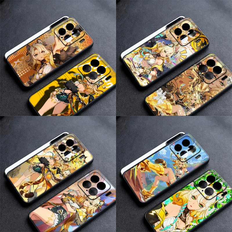 Phone Cases Shein - Game Cool Cute Genshin Xilonen Phone