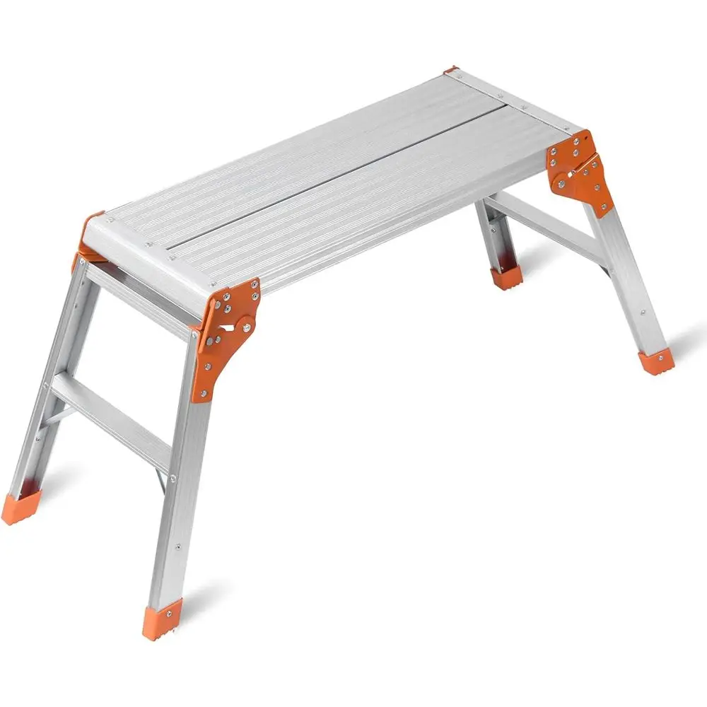 

Рабочая платформа-лестница 30"x12"x20" (76x30x51 см) усиленная, складная, грузоподъемность 200 кг (440 фунтов)