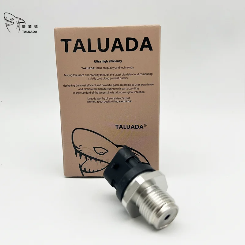 Para sensor de pressão common rail Komatsu PC200-8 EC210B sensor de alta pressão de combustível 0281002937