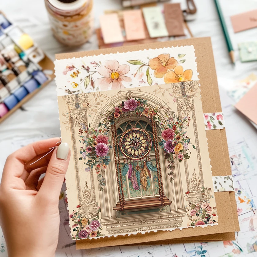 Scrapbookpapierpakket (36 vellen, 6"x6"): Maanfase-afdrukken voor scrapbooking, origami en hemelse junk-tijdschriften.