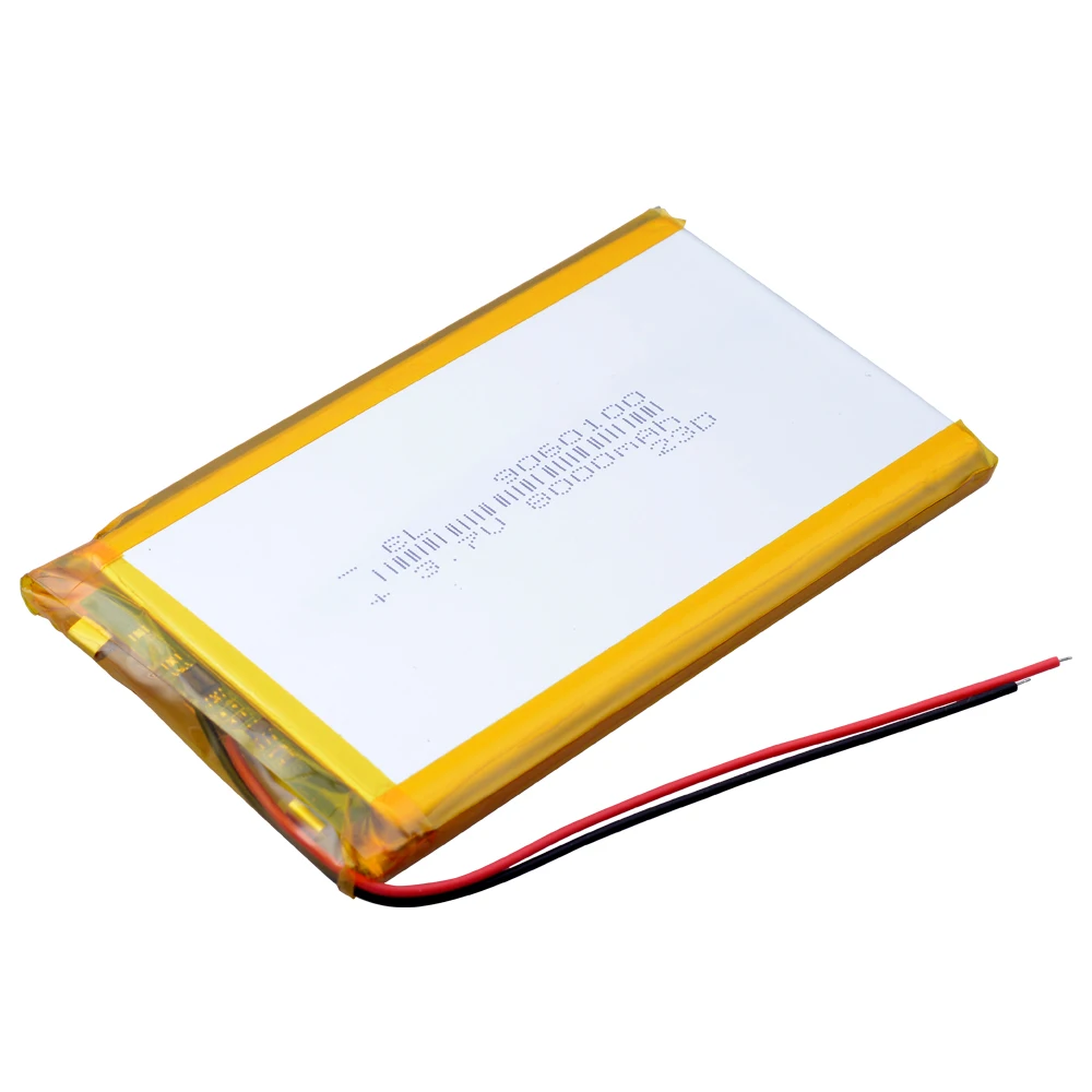 ポリマーリチウムイオン電池,3.7v, 8000mah, 9060100,パワーバンク,GPS用