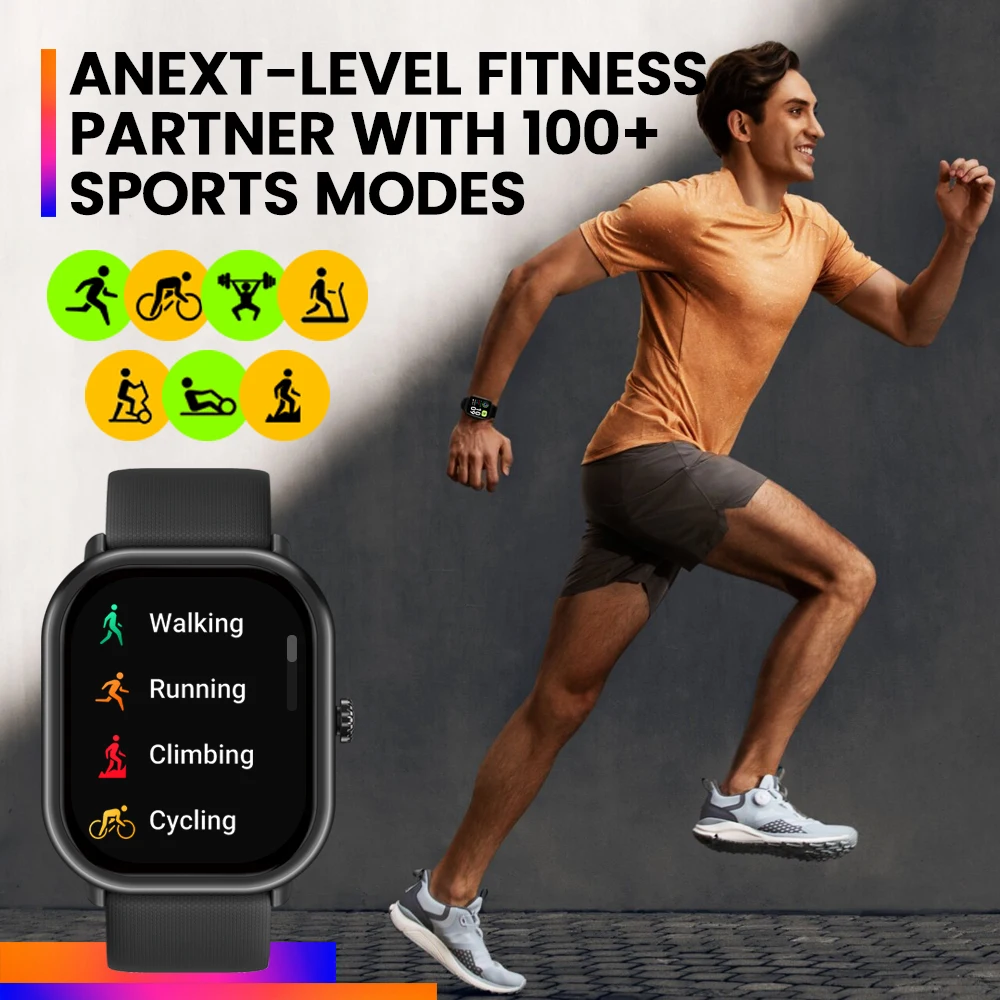 Original Zeblaze GTS 3 Pro Smartwatch 1.97" AMOLED HD Display HiFi Voice Calling SpO2 Health Monitor Sport Smart Watch Men Women - Image 6