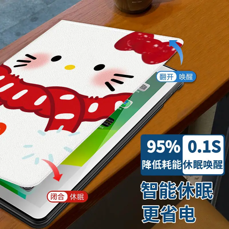 Etui na tablet Hello Kitty Cute do Redmi Pad SE Pad Pro 12,1 cala Xiaomi Pad 7 7Pro 11,2 6 6SPro 5Pro Smart Fall Prevention Cover