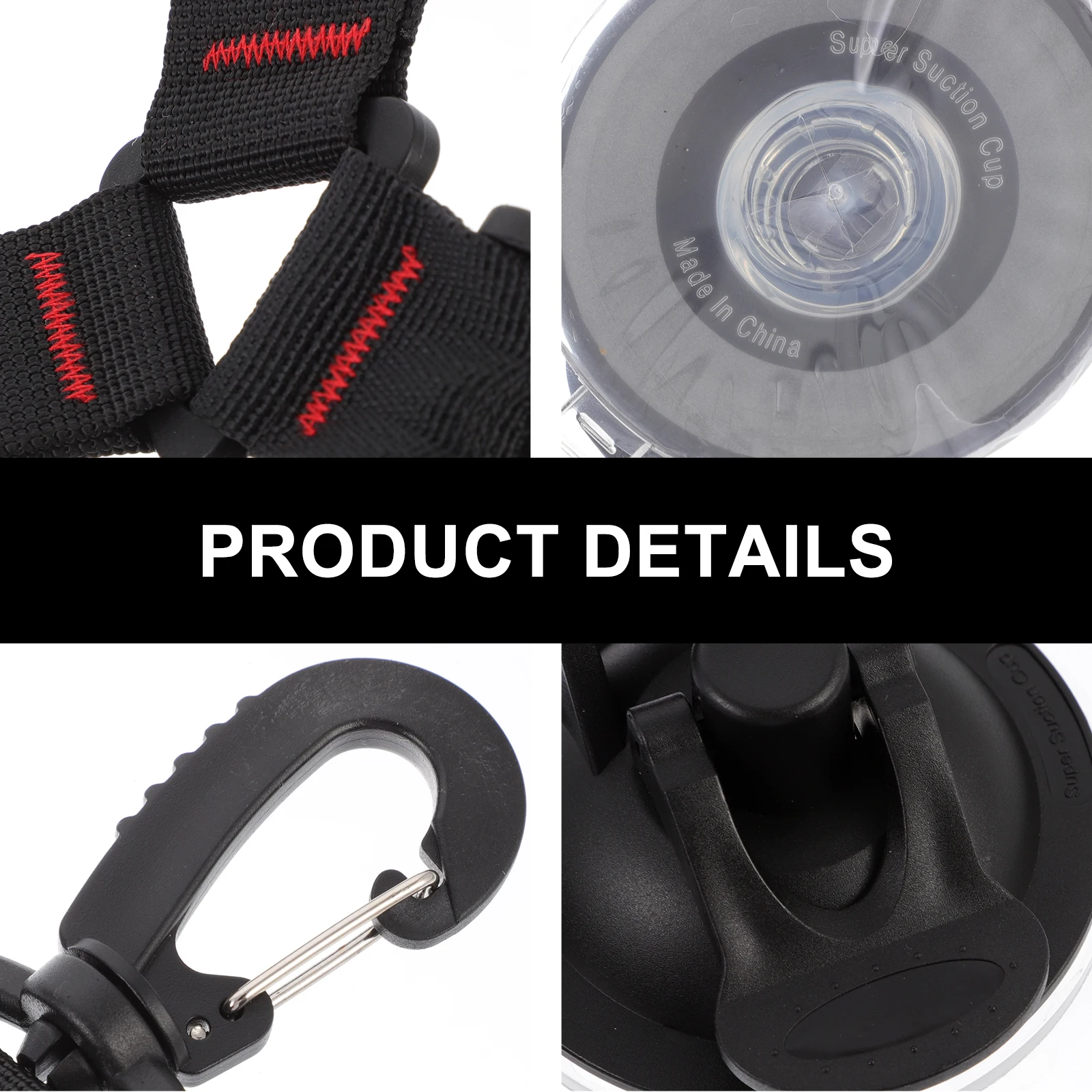 

1pc Outdoor Strong Sucker Hook Multifunctional Heavy Duty Hooks For Camping Tent Traceless Suction Cup High Load Capacity No