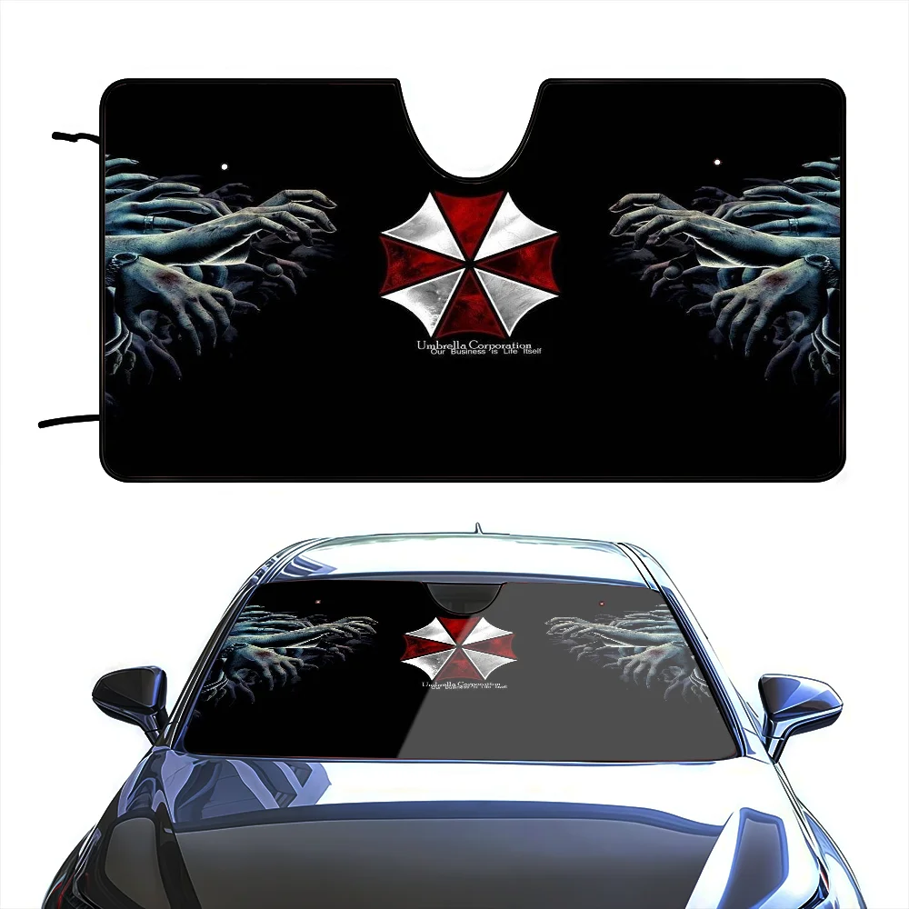 Game R-residentS Cool E-evil Car SunShade Windshield Anti-UV Car Window Windscreen Cover Sun Shade Auto Visor