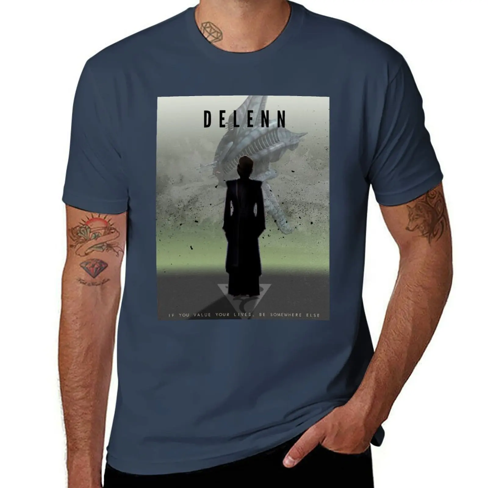 

Babylon 5 Delenn T-Shirt Work Style Casual T-Shirt