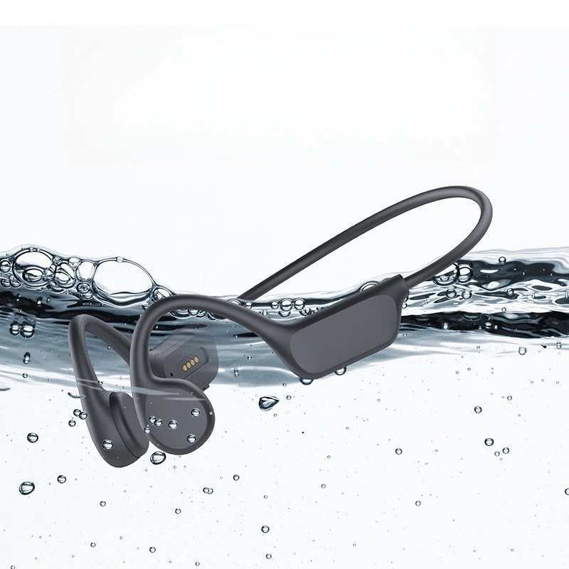 Swimming headset listening to music with 32g memory wireless bone conduction bluetooth headset