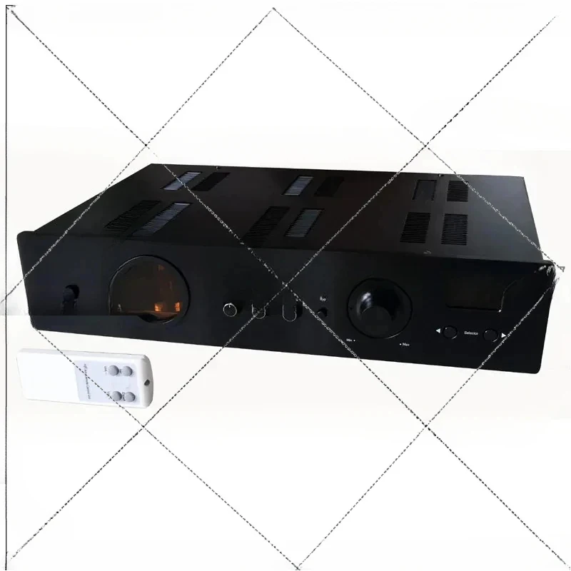 Latest High End XiangSheng 728A Vacuum 12AT7 12AU7 Pre Amplifier Stereo HiFi Preamp Audio Tube Preamplifier  Remote Control view 4