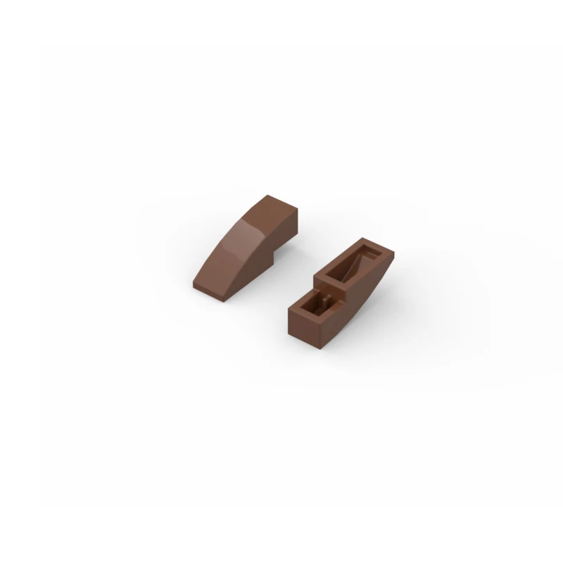 100pcs MOC compatible 50950 building block parts 1X3 curved slope curved brick foundation brick creative DIY technology parts