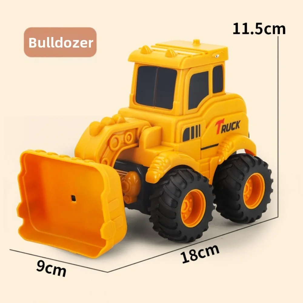 

Высококачественные инерционные грузовики-конструкторы на пластиковой основе, 4 стиля, для раннего развития