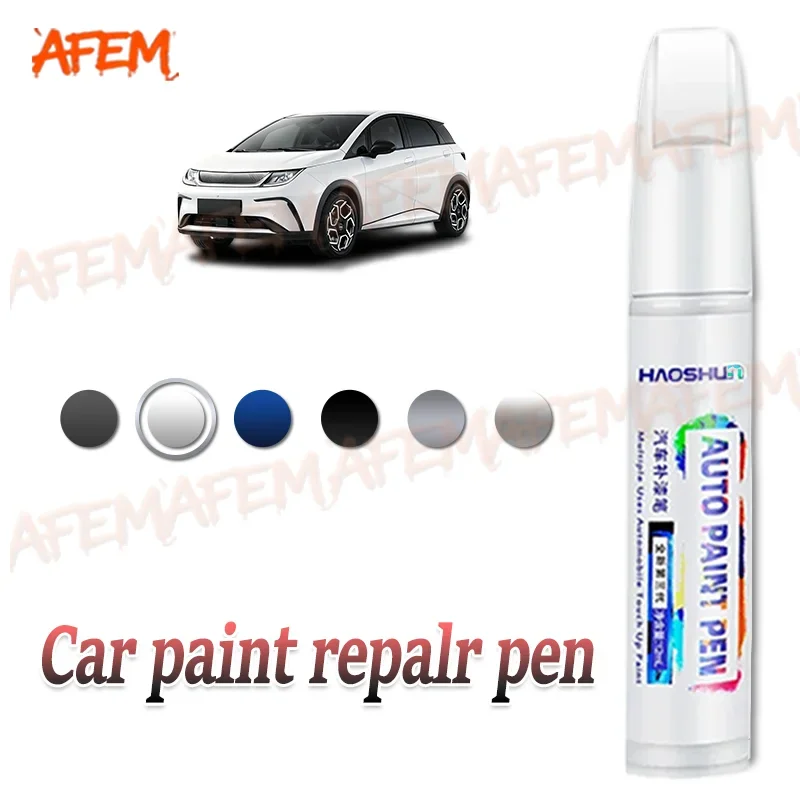 For BYD Dolphin 2022-2025 D40 Paint Repair Pen Touch Up Scratch Remover DIY Auto Accessories Black White Blue Green Grey Purple