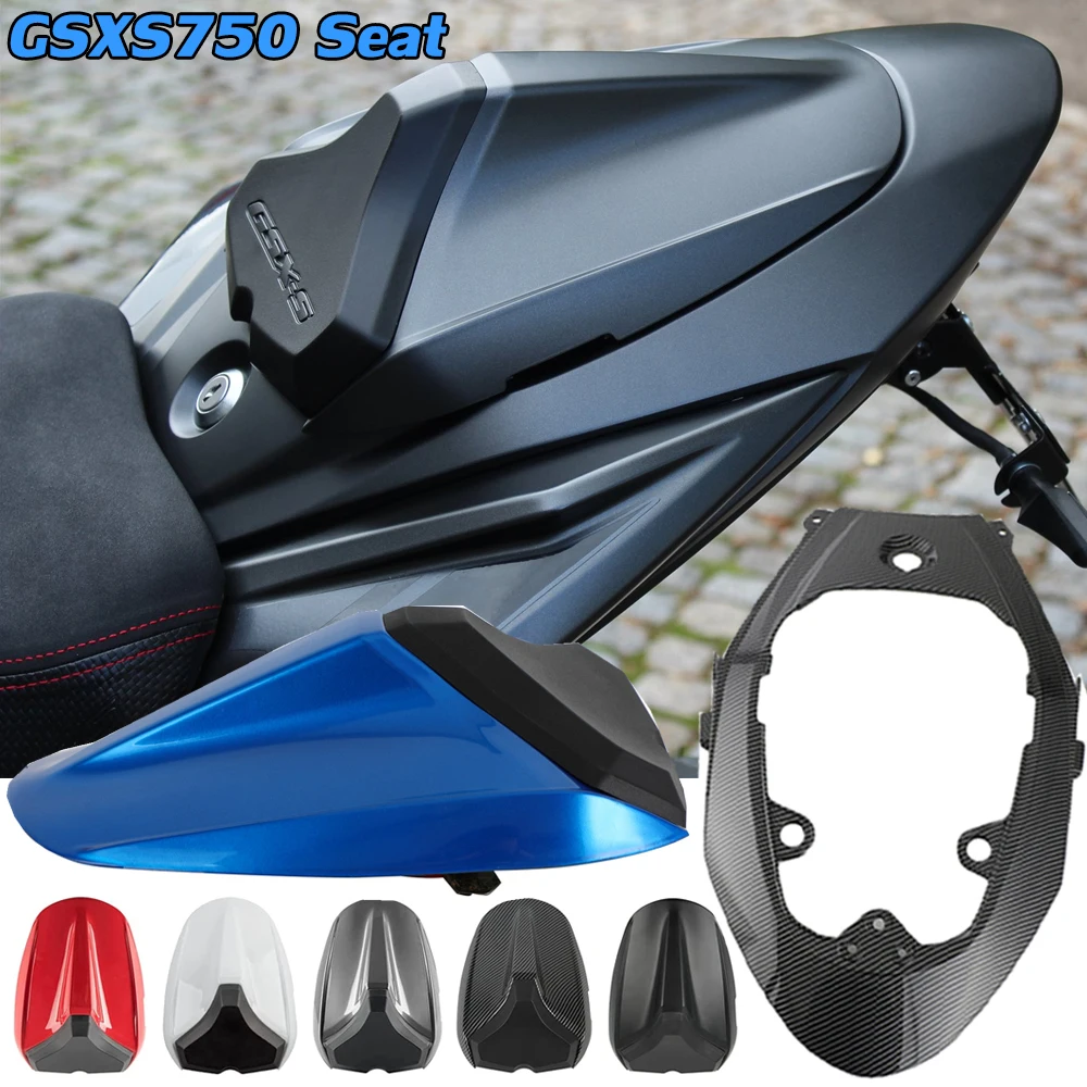 

Motorcycle Carbon fiber Rear Seat Cover Cowl Tail Pillion Solo Fairing for Suzuki GSXS750 GSXS GSX-S 750 GSX-S750 2017-2022 2021