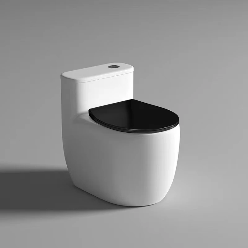 مرحاض هبوط مثبت على الحائط على الطراز الأوروبي مصنوع من المصنع، لون بسيط مطابق للمرحاض الفني للفندق، سيراميك PP للمنزل