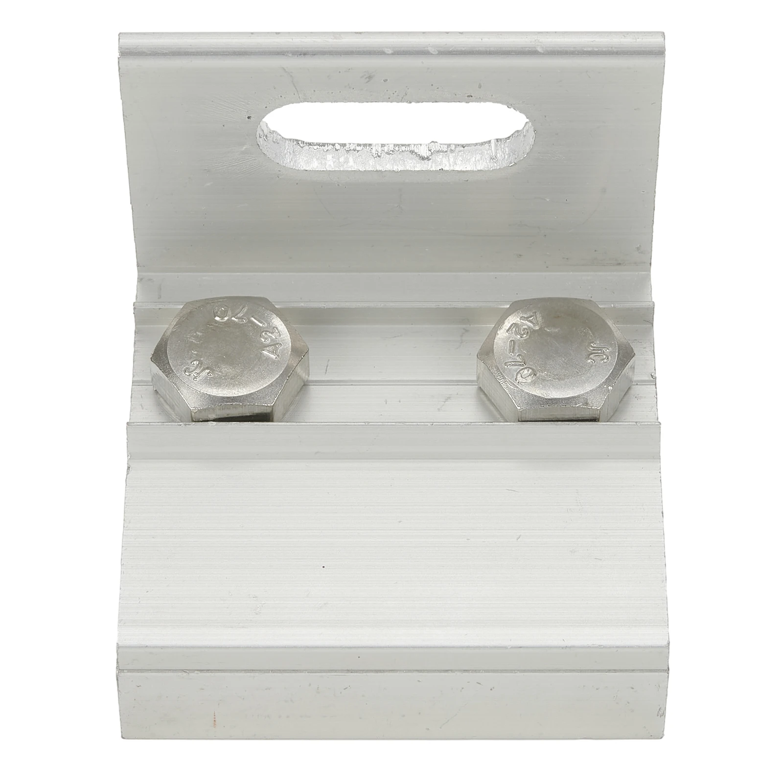 Aluminum Alloy Roof Mounting Hardware Set with Standing Clamps Rails and Splices for PV Module Integration on Metal Roofs