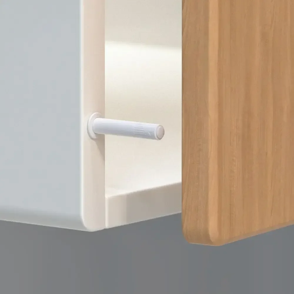 5Pcs Quiet Close Closer Concealed Cabinet Rebounder Dampers Buffers for Kitchen Cabinet Drawer Furniture Door Stopper Hardware
