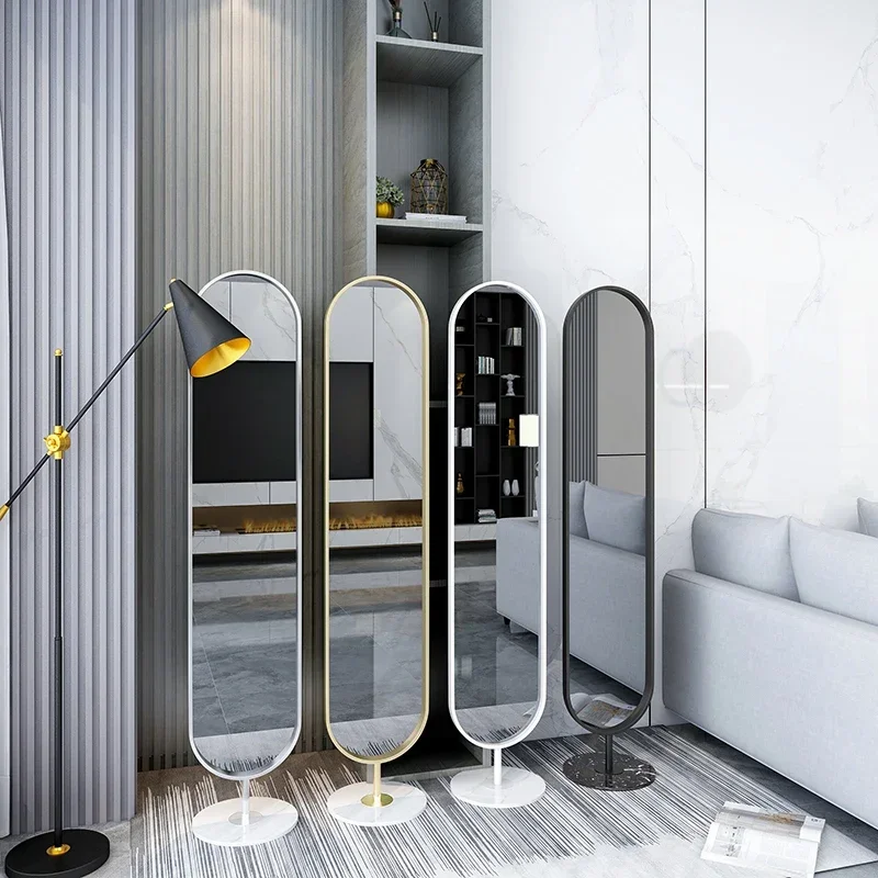Mirror Round Square Irregular Bathroom Bedroom HD Reflection Explosion Proof