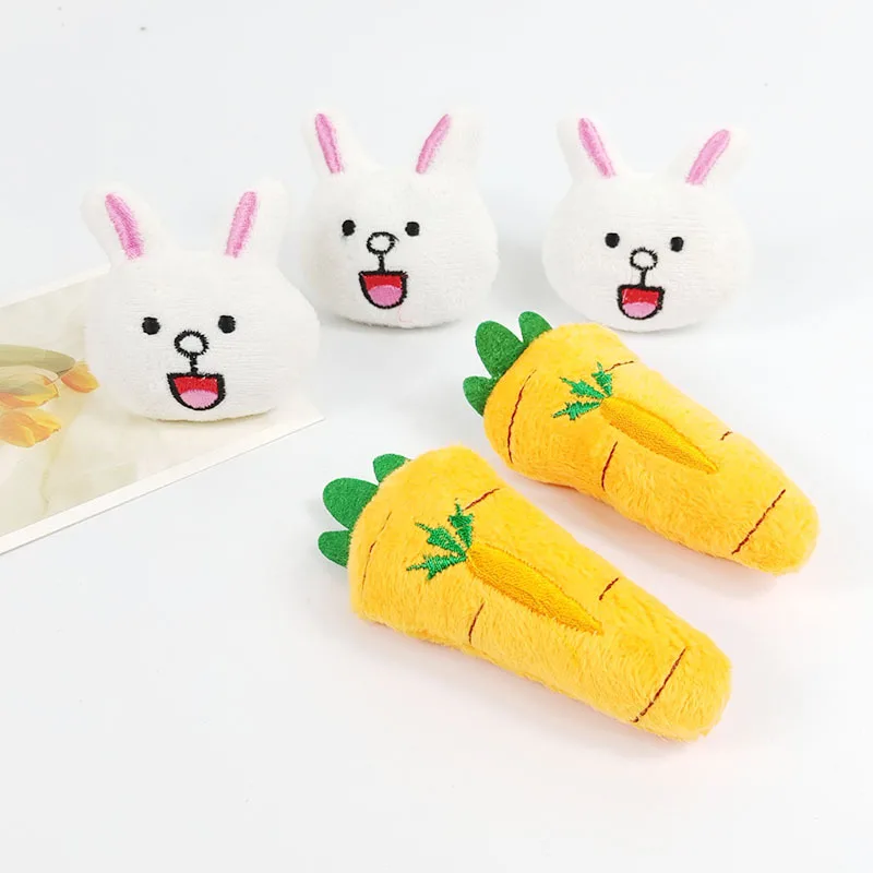 250 Pieces Rabbit Carrot Plush Animal Doll Toy Cotton Handbag Stuffed Keychain Deposit First to Get Discount much