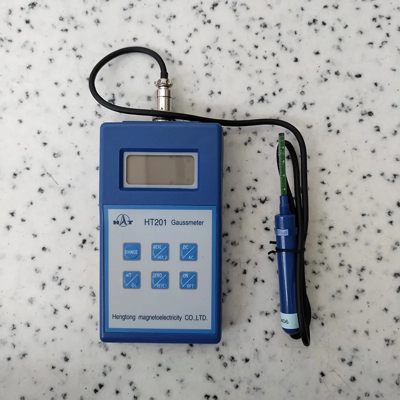 HT201 High-precision Digital Gaussian Meter Magnetic Flux Meter Surface Magnetic Field Tester