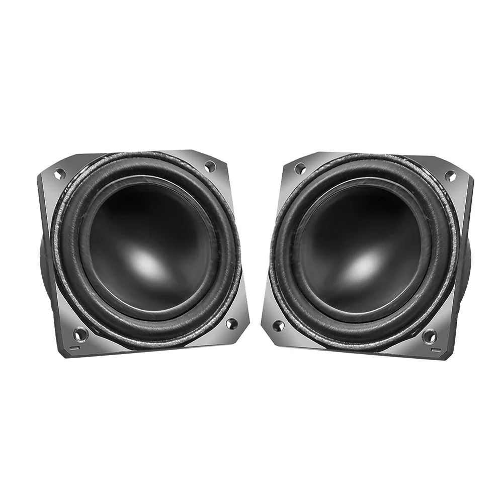 2Pcs 40MM Full Range Speaker 4ohm 20W Portable Audio 1.5 Inch  Subwoofer DIY BT Loudspeaker Bluetooth Home Sound Theater