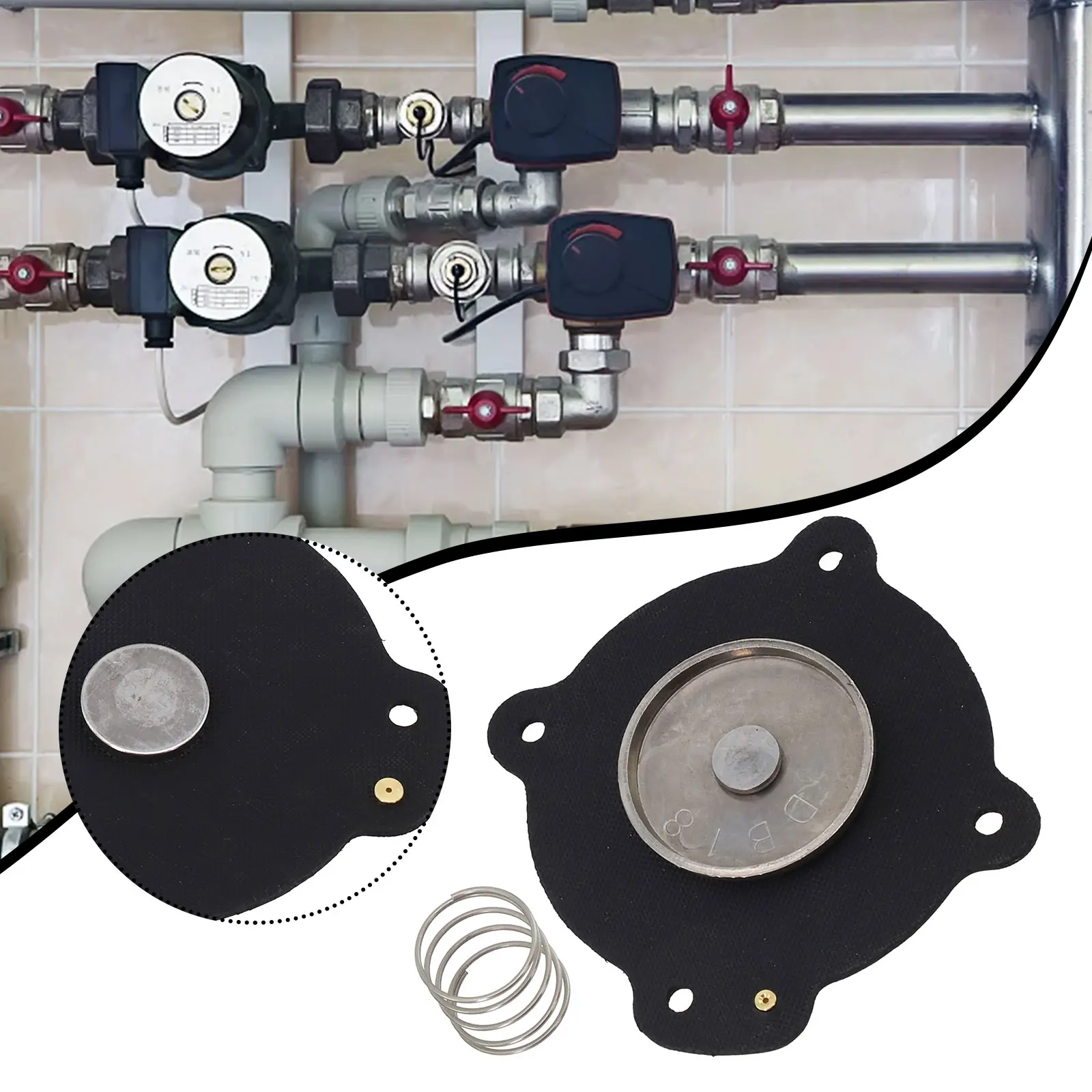 Upgrade Your Pneumatic System with DB18 Diaphragm Repair Kit for Mecair VNP208 VEM208 VNP308 VNP408 Long lasting Quality