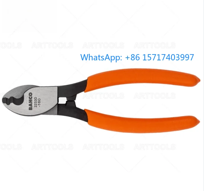 Bahco 100 Solid Cable Pliers 6 Inch Small Electrical Special Wire Cutters