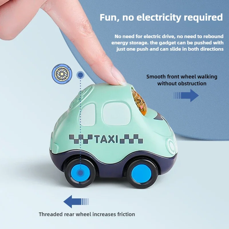 الأطفال الكرتون الجمود سيارات لعب شرطة صغيرة سيارة مطافئ لودر أطفال بالريموت كنترول تحطم المقاومة سحب سيارة مجموعة هدايا عيد ميلاد الاطفال