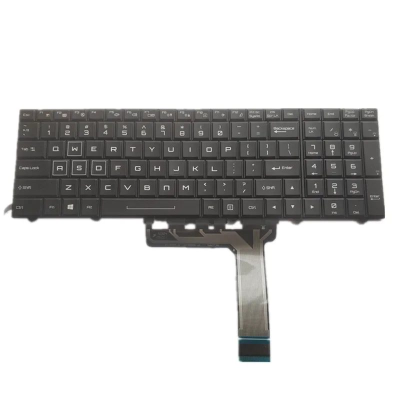 

Brand new laptop keyboard for Clevo P750 p751 p755 P770 p771 p775 p870 p750tmg P750TM1-G dm-g ZM black us English with backlight