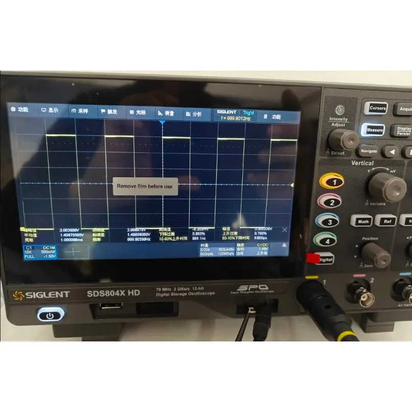 Siglent SDS802X SDS812X SDS804X SDS814X SDS822X SDS824X HD 12-bit  Digital Oscilloscopes new 1pc #Moqu