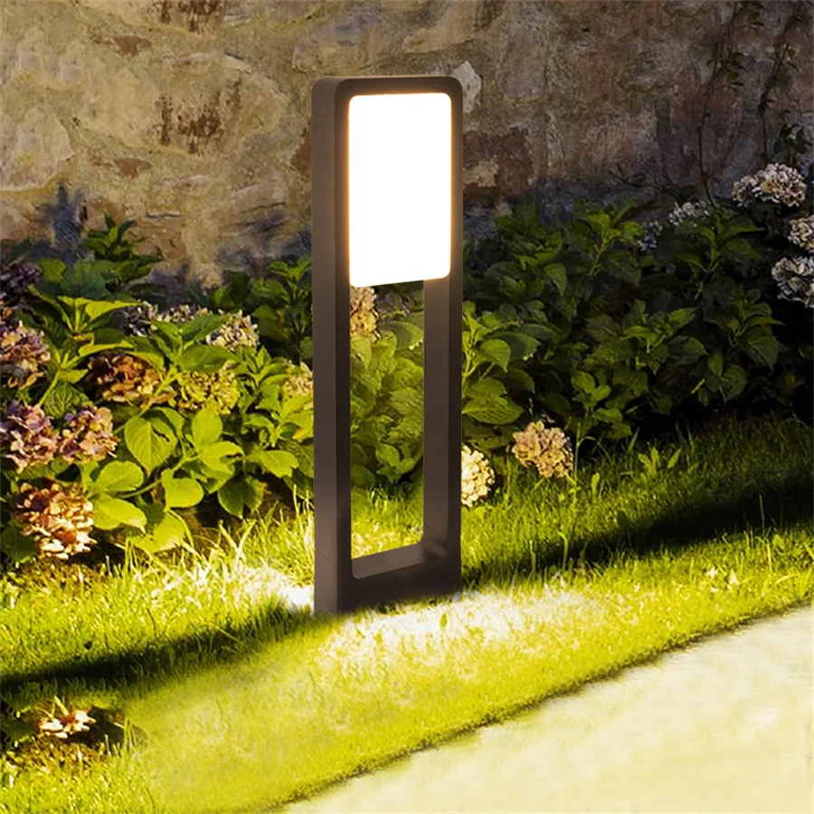 

Thrisdar 50/70CM Outdoor Waterproof Pathway Lights Landscape Garden Lawn Post Lamps Path Villa Courtyard Gate Pillar Light