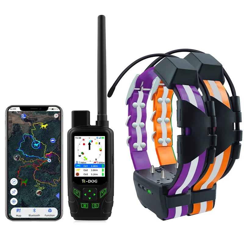 حزمة طوق نظام تتبع الكلاب Alpha 200i/T 5، طوق تعقب GPS