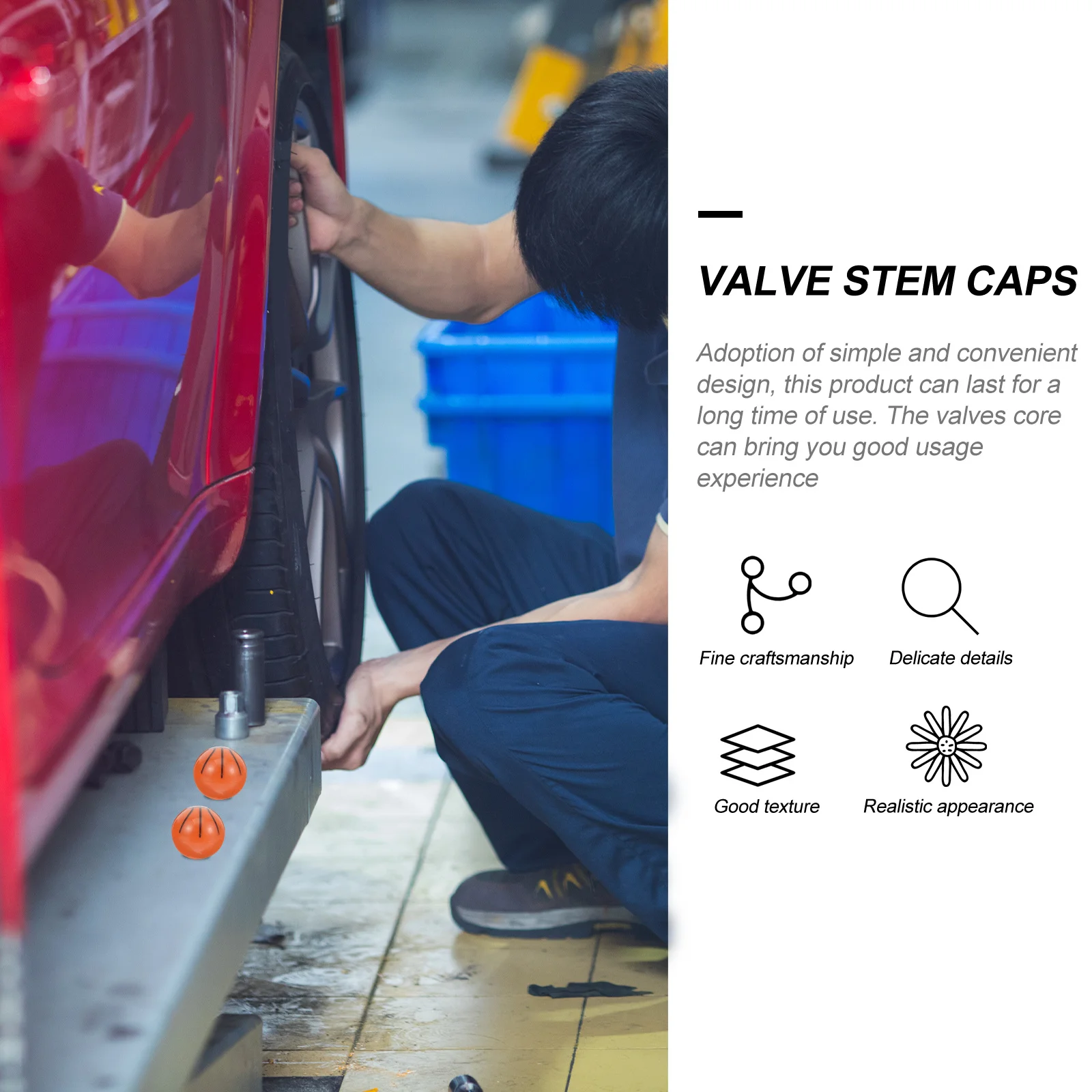 5 قطعة قبعات صمام كرة السلة العالمية للسيارات الدراجات سهلة التركيب مكافحة تسرب غطاء متين صمام قبعات الإطارات فوهة الهواء يغطي