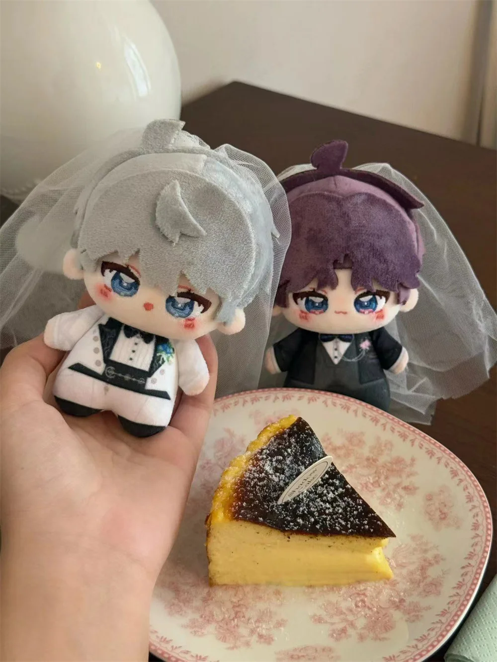 Plushie Love and Deepspace Xavier Zayne Rafayel Sylus Caleb Wedding 10cm Doll Toy Plush Body Stuffed Game Cosplay Gift Cute