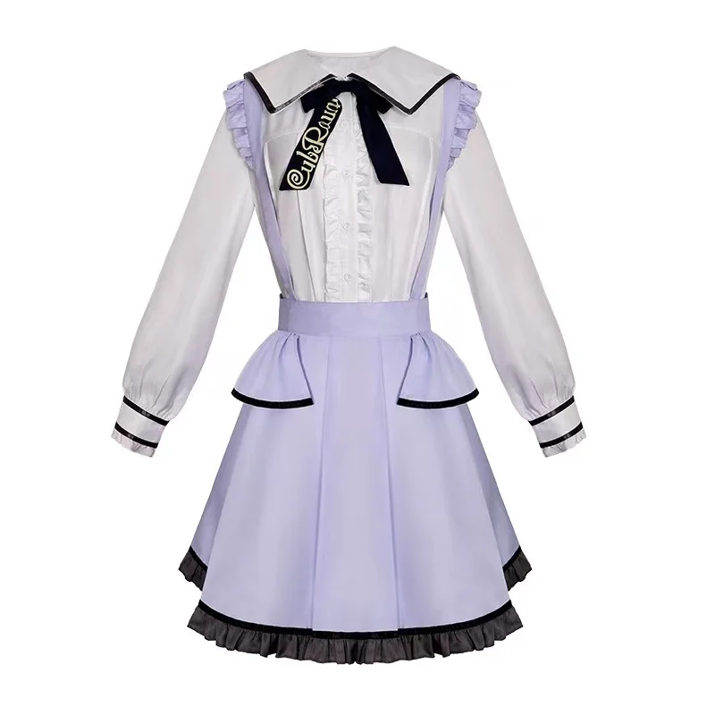 Cosplaykostuum feat Akiyama Casual Outfit Anime Halloween Kerstset met pruik