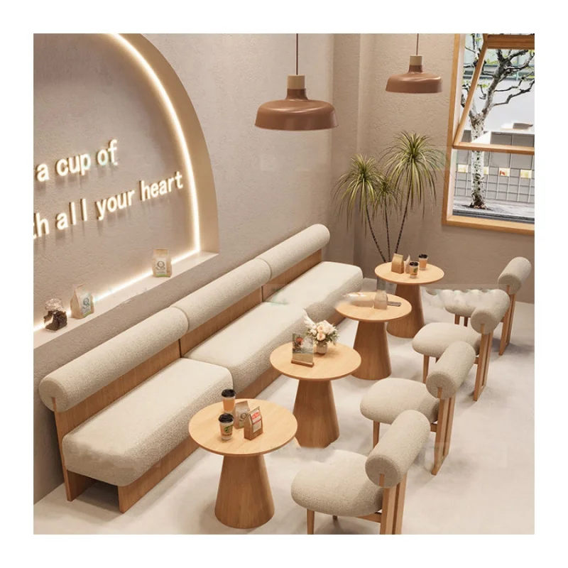 

custom.Nordic Style Bar Lounge Area Coffee Shop Commercial Leather Restaurant Sofa Booth Seating