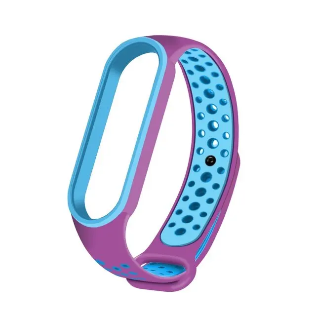 Pulseira para xiaomi mi banda 6 pulseira esporte silicone miband4 miband 5 banda de pulso cinto substituição para mi banda 4 3 5 6