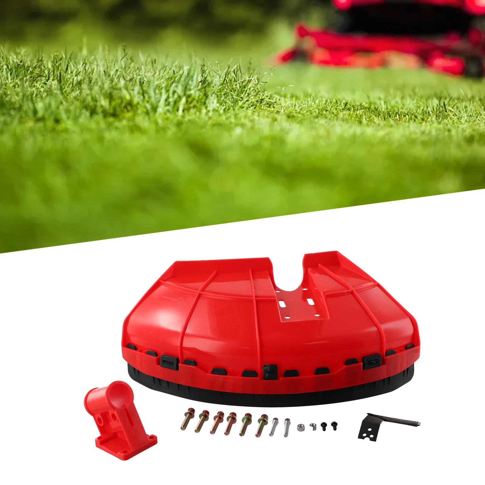 Imagem -02 - Multi 4in1 Universal Cortador de Escova Escudo Cortador Proteção Conjunto Aparador Grama Cortador Escova Guarda Ferramentas Acessórios