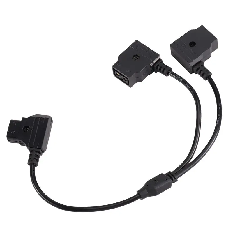 A97I-D-Tap Male To Two D-Tap Female Cable Cord Extension Power Cable For Camera V-Mount Battery