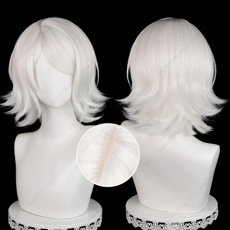 

Juzo Suzuya Cosplay Wig 35cm Beige Short Scalp Heat Resistant Synthetic Hair