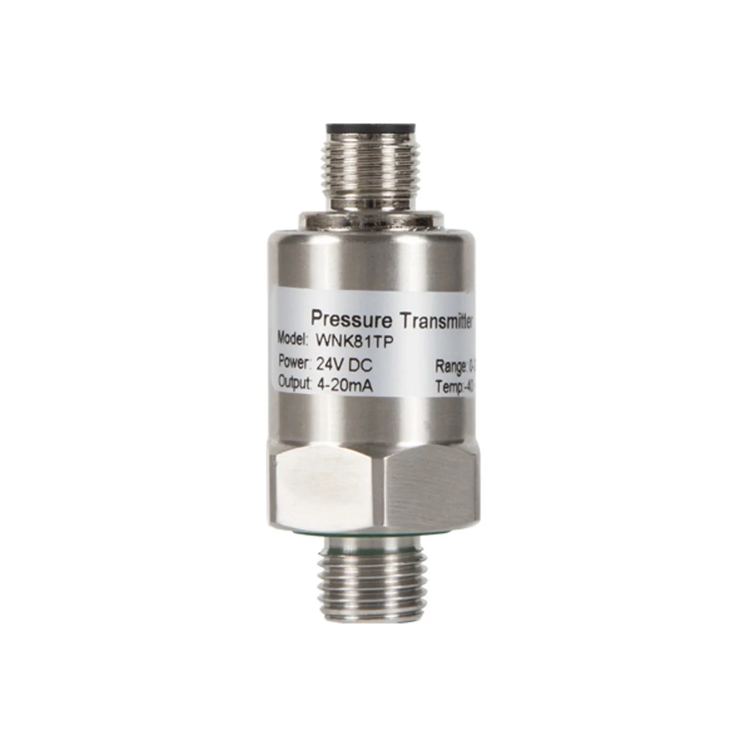 

WNK 0.5-4.5V 4-20mA Temperature Pressure Sensor for Liquid Gas and Steam