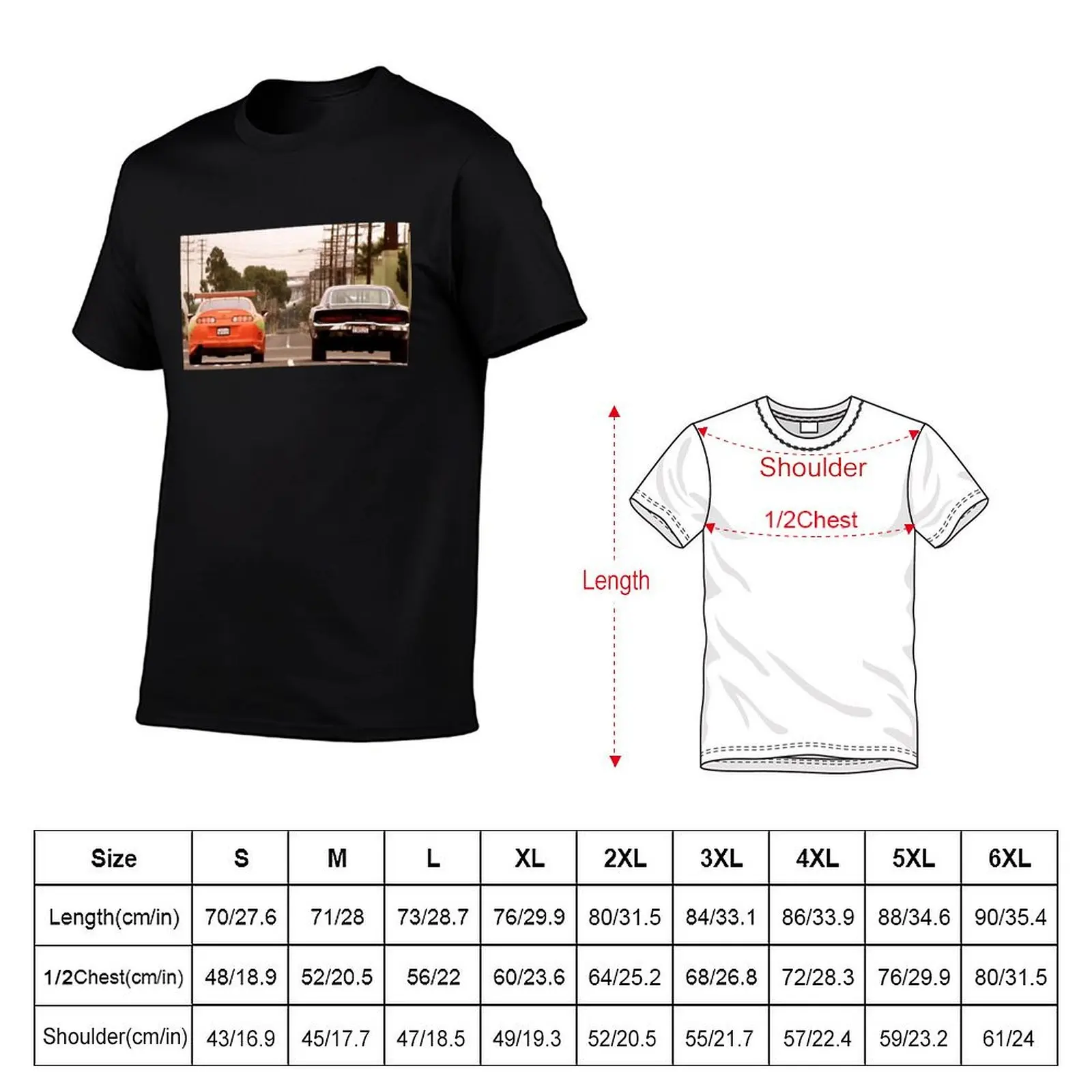 The Fast And The Furious last race T-Shirt funny t shirts man T-Shirt - view 5
